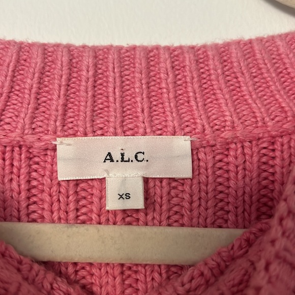 ALC pink sweater - Picture 5 of 6